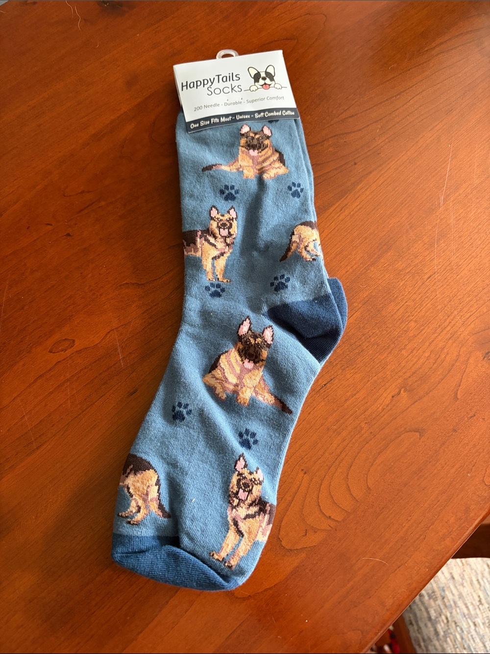 German Shepherd Socks  NWT